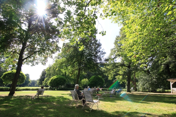 Luitpoldpark im Sommer 